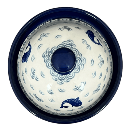 Canister, 1.3 Liter in "Koi Pond" by Ceramika Artystyczna | A492-2372X