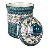 Canister, 1.3 Liter in "Sugar Plums" by Ceramika Artystyczna | A492-2838Q
