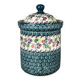 Canister, 1.3 Liter in "Sugar Plums" by Ceramika Artystyczna | A492-2838Q