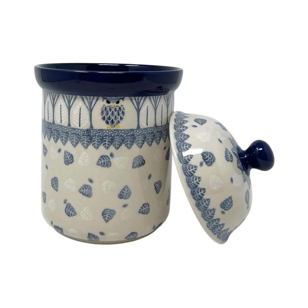 Canister, 1.3 Liter in "Lone Owl" by Ceramika Artystyczna | A492-3326X
