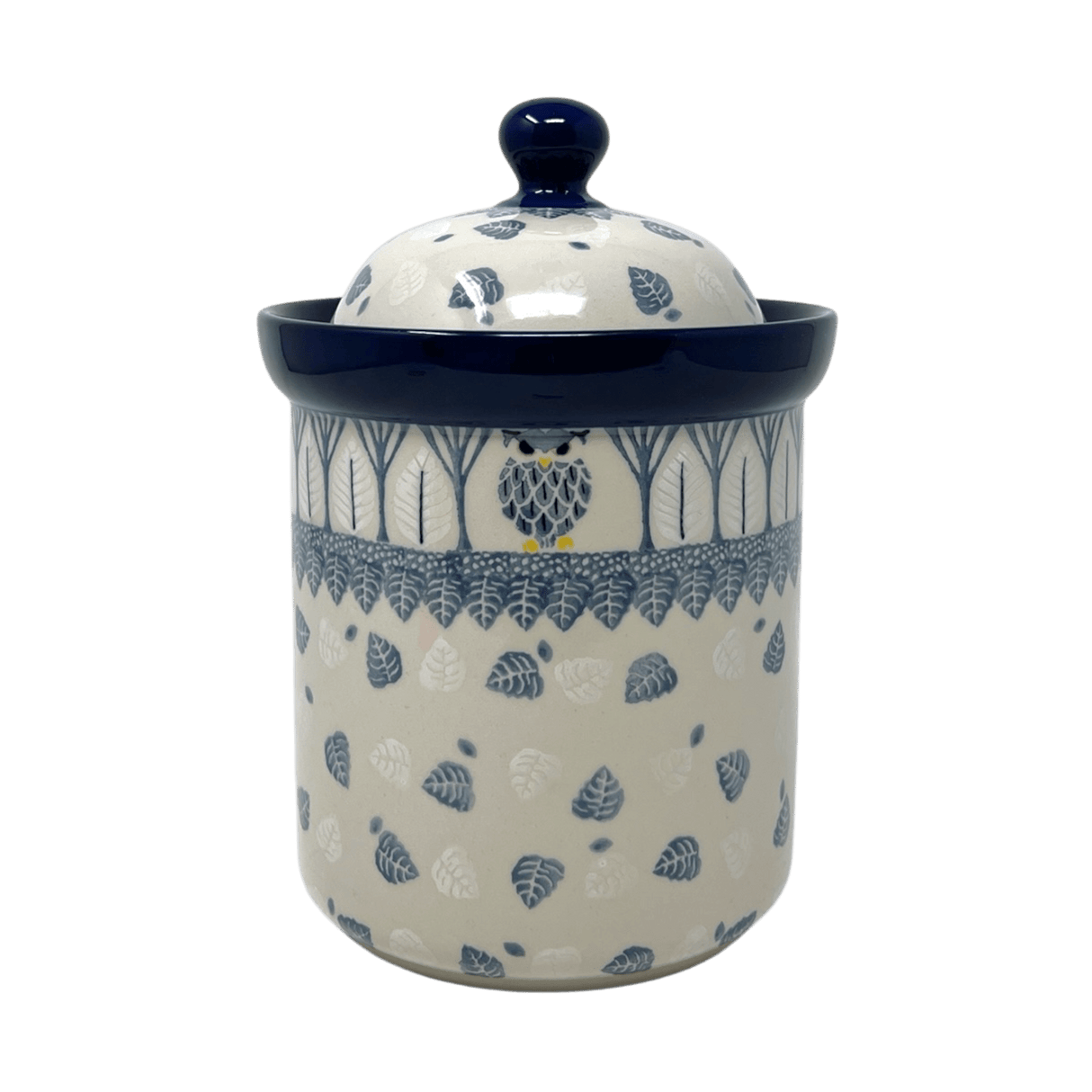 Canister, 1.3 Liter in "Lone Owl" by Ceramika Artystyczna | A492-3326X