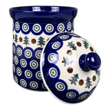 Canister, 1.3 Liter in "Peacock Pine" by Ceramika Artystyczna | A492-366x