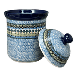 Canister, 1.3 Liter in "Aztec Blues" by Ceramika Artystyczna | A492-U4428