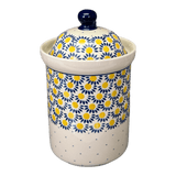 Canister, 1.5 Liter in "Sunny Circle" by Ceramika Artystyczna | A493-0215