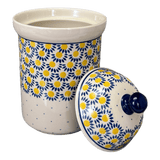 Canister, 1.5 Liter in "Sunny Circle" by Ceramika Artystyczna | A493-0215