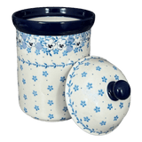 Canister, 1.5 Liter in "Pansy Blues" by Ceramika Artystyczna | A493-2346X