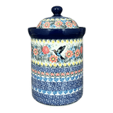 Canister, 1.5 Liter in "Hummingbird Bouquet" by Ceramika Artystyczna | A493-U3357