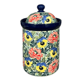 Canister, 1.5 Liter in "Tropical Love" by Ceramika Artystyczna | A493-U4705