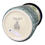 Canister, 1.5 Liter in "White Cosmos" by Ceramika Artystyczna | A493-U4813
