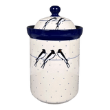 Canister, 1.5 Liter in "Birds on a Wire" by Ceramika Artystyczna | A493-U4831
