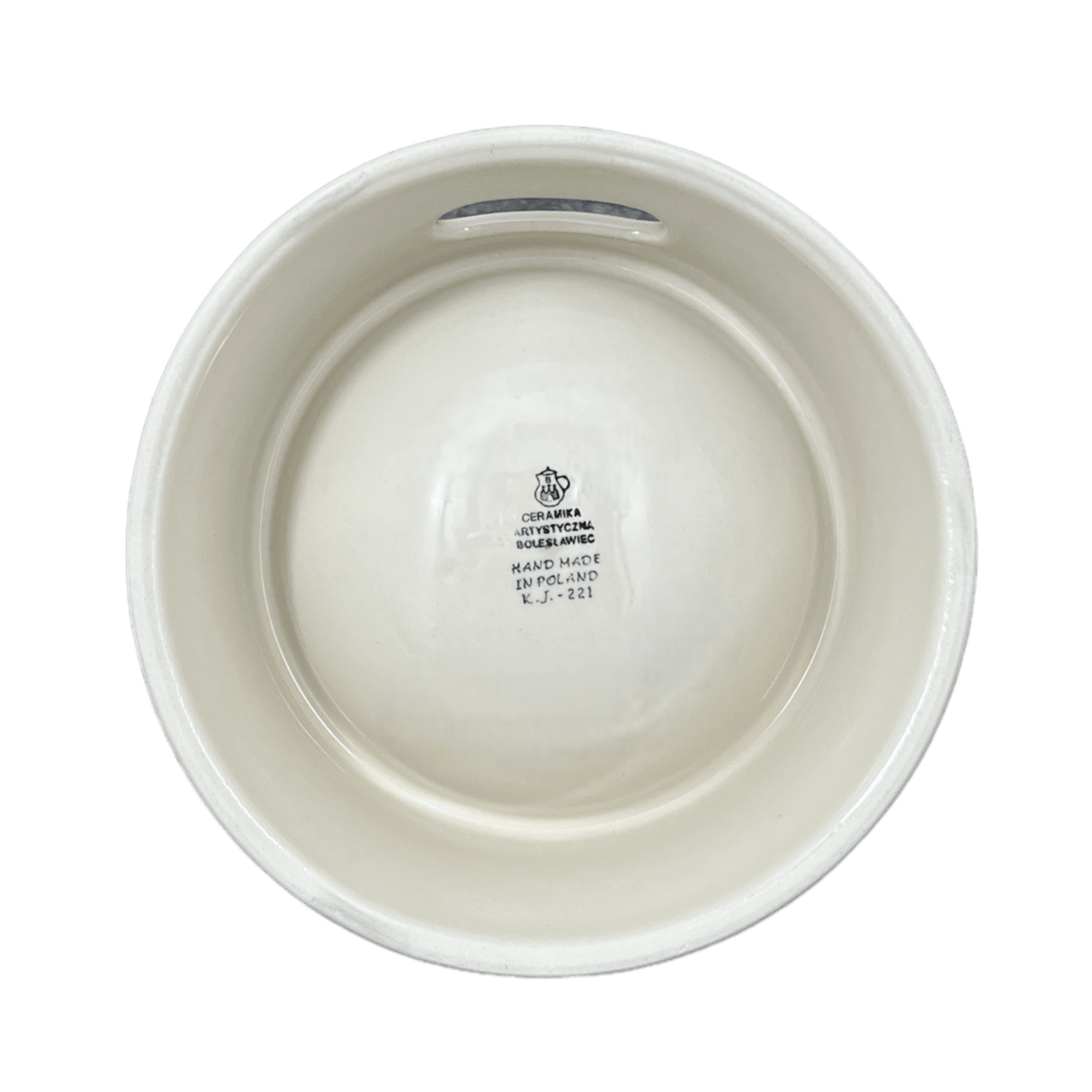 Bowl, Round, Dog Bowl, 5.5" Large in "Paw Parade" by Ceramika Artystyczna | A525-1769X