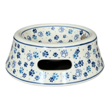 Bowl, Round, Dog Bowl, 5.5" Large in "Paw Prints" by Ceramika Artystyczna | A525-1770X