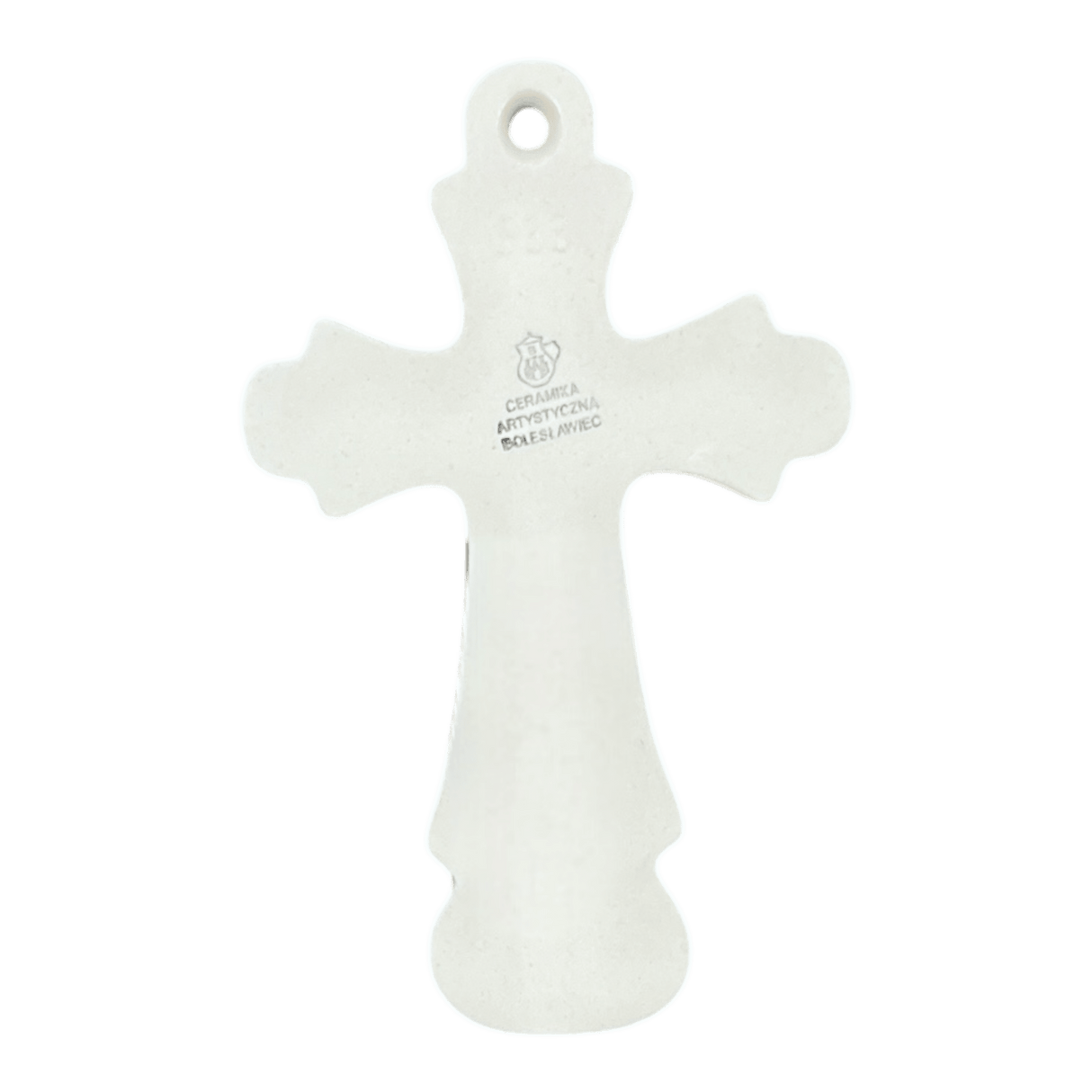 Cross, Large, 7.75" in "Rosie's Garden" by Ceramika Artystyczna | A533-1490X