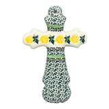 Cross, Large, 7.75" in "Lemons and Leaves" by Ceramika Artystyczna | A533-2749X