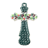 Cross, Large, 7.75" in "Sugar Plums" by Ceramika Artystyczna | A533-2838Q