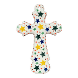 Cross, Large, 7.75" in "Star Shower" by Ceramika Artystyczna | A533-359X