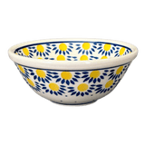 Bowl, Round, 4.75" in "Sunny Circle" by Ceramika Artystyczna | A556-0215