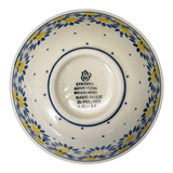 Bowl, Round, 4.75" in "Sunny Circle" by Ceramika Artystyczna | A556-0215