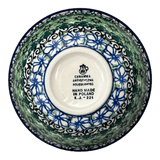 Bowl, Round, 4.75" in "Ring of Green" by Ceramika Artystyczna | A556-1479X