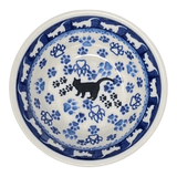 Bowl, Round, 4.75" in "Cat Tracks" by Ceramika Artystyczna | A556-1771