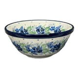 Bowl, Round, 4.75" in "Hyacinth in the Wind" by Ceramika Artystyczna | A556-2037X