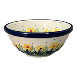 Bowl, Round, 4.75" in "Daffodils in Bloom" by Ceramika Artystyczna | A556-2122X