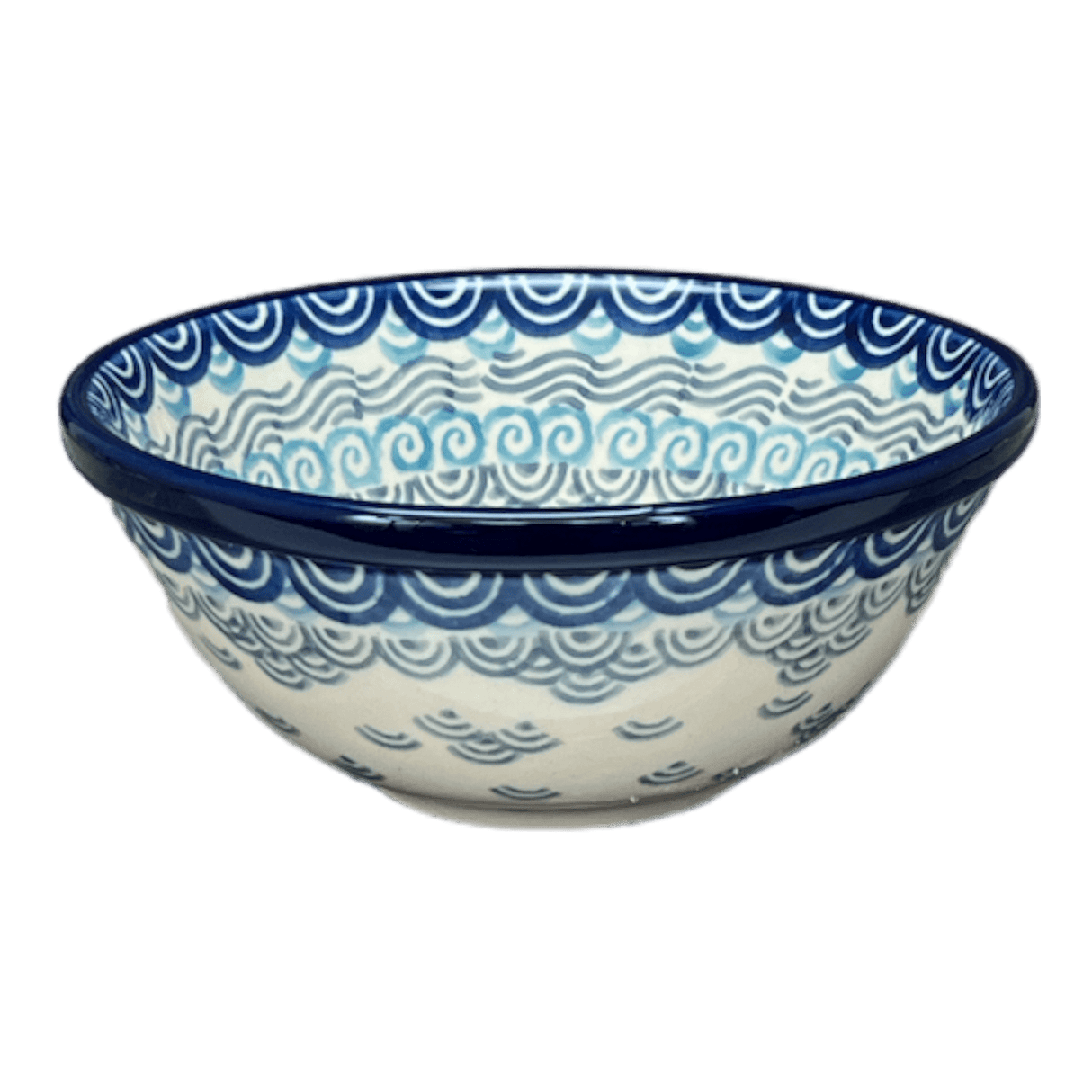 Bowl, Round, 4.75" in "Koi Pond" by Ceramika Artystyczna | A556-2372X