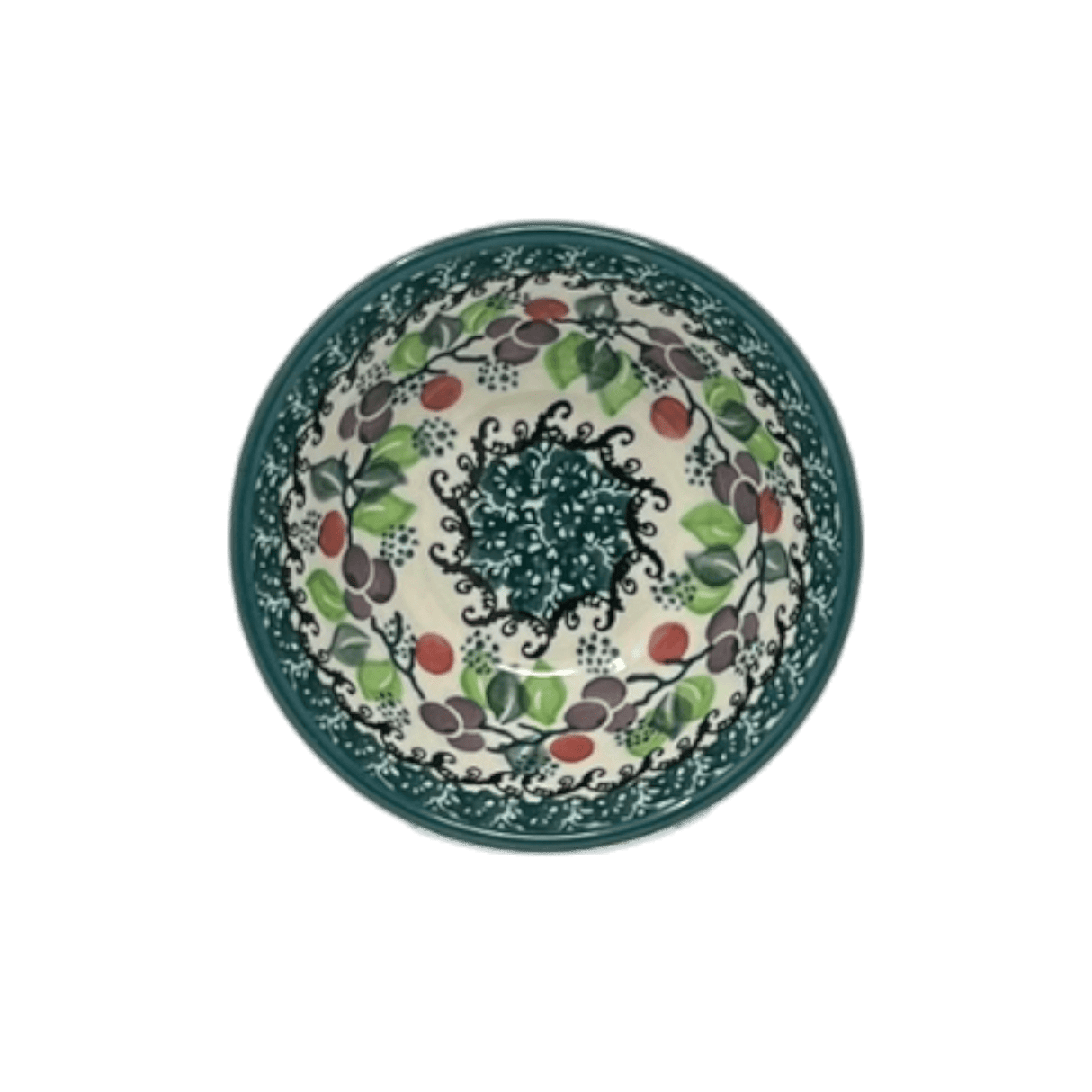 Bowl, Round, 4.75" in "Sugar Plums" by Ceramika Artystyczna | A556-2838Q