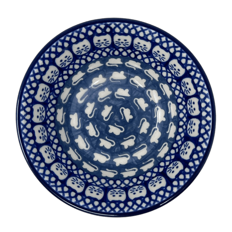 Bowl, Round, 4.75" in "Cat & Mouse" by Ceramika Artystyczna | A556-U9967