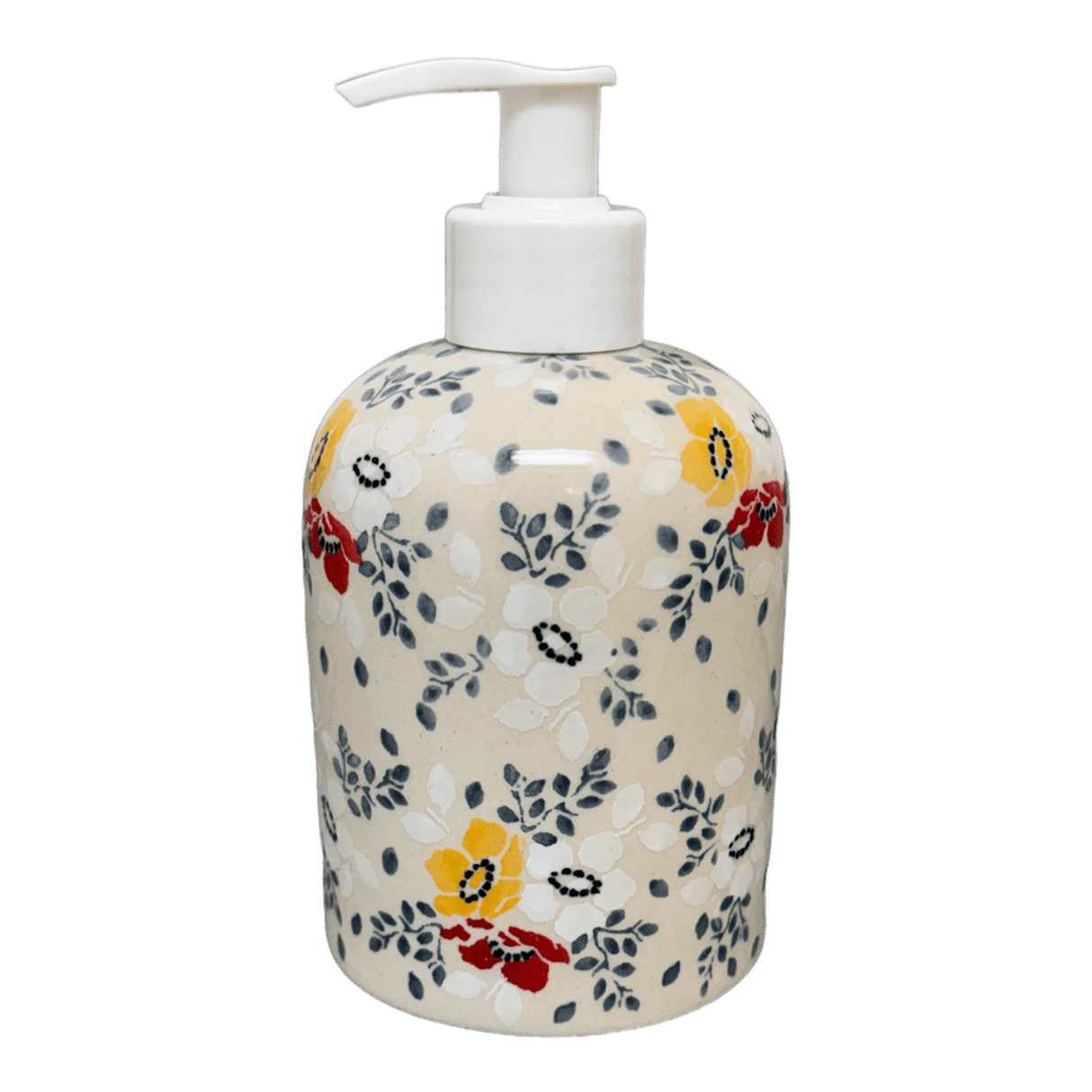 Soap Dispenser, 5.5" in "Soft Bouquet" by Ceramika Artystyczna | A573-2378X