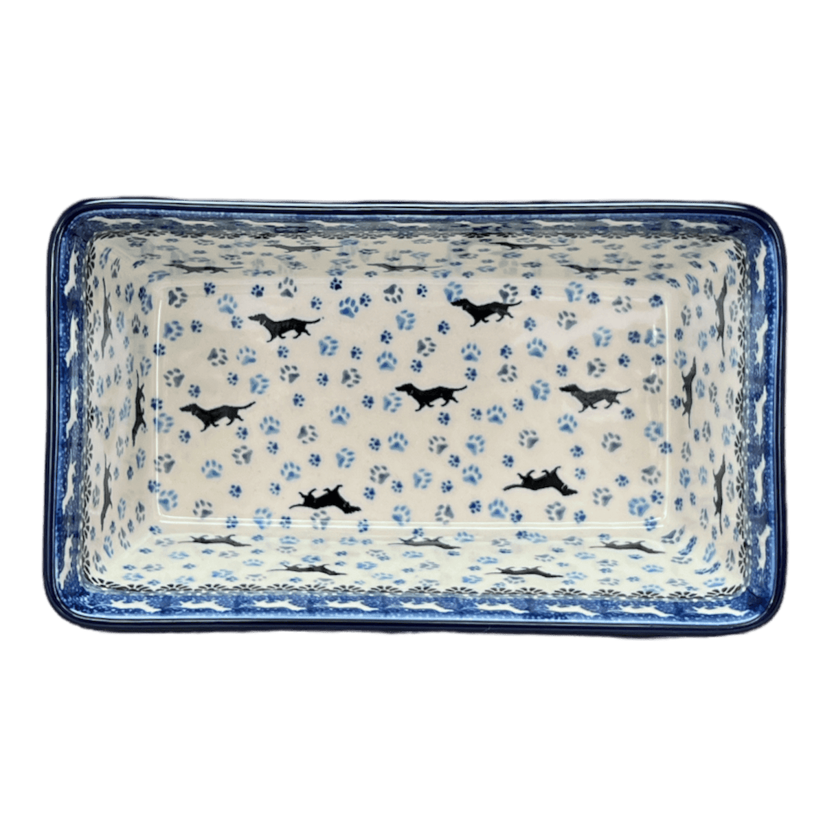 Baker, Bread, Medium, 8" x 5" in "Wiener Dog Delight" by Ceramika Artystyczna | A603-2151X