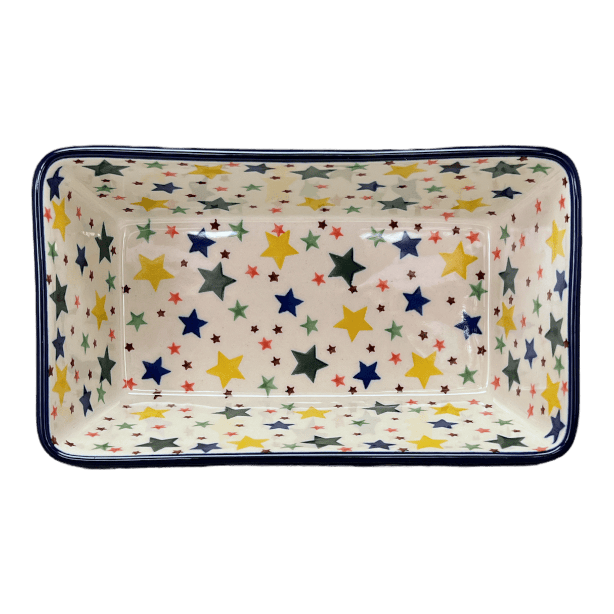 Baker, Bread, Medium, 8" x 5" in "Star Shower" by Ceramika Artystyczna | A603-359X