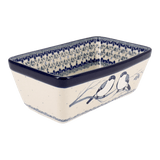 Baker, Bread, Medium, 8" x 5" in "Bullfinch on Blue" by Ceramika Artystyczna | A603-U4830