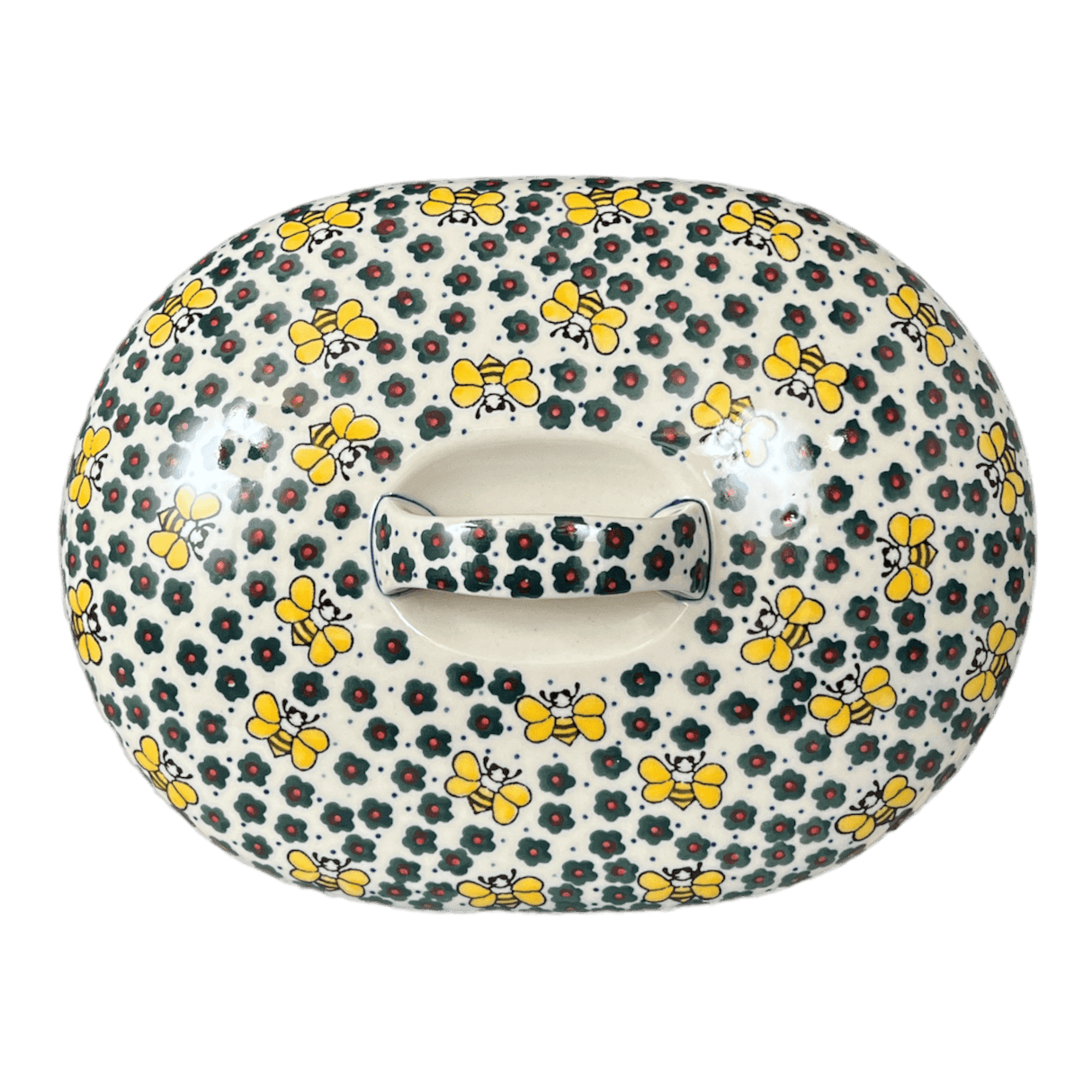 Casserole, Covered, 10" x 7.75" Small in "Busy Bee" by Ceramika Artystyczna | A617-U9966