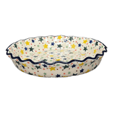 Quiche/Pie Dish, 10" in "Star Shower" by Ceramika Artystyczna | A636-359X