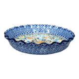 Quiche/Pie Dish, 10" in "Poseidon's Treasure" by Ceramika Artystyczna | A636-U1899