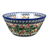 Bowl, Round, Ridged, 5.5" in "Bearberries" by Ceramika Artystyczna | A696-1734X