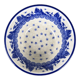 Bowl, Round, Ridged, 5.5" in "Frosted Starlight" by Ceramika Artystyczna | A696-2329X