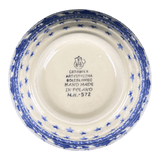 Bowl, Round, Ridged, 5.5" in "Frosted Starlight" by Ceramika Artystyczna | A696-2329X