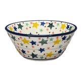 Bowl, Round, Ridged, 5.5" in "Star Shower" by Ceramika Artystyczna | A696-359X