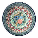 Bowl, Round, Ridged, 5.5" in "Garden Trellis" by Ceramika Artystyczna | A696-U2123