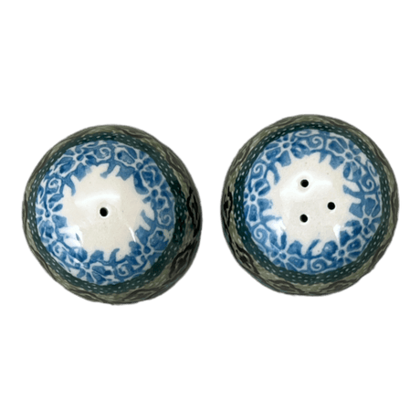 Salt & Pepper, 2" in "Aztec Blues" by Ceramika Artystyczna | A735S-U4428