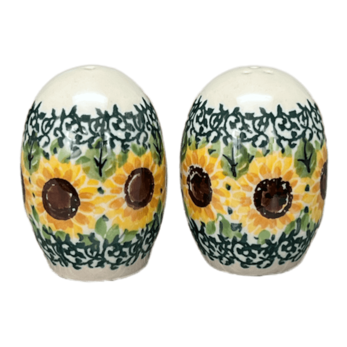 Salt & Pepper, 2" in "Sunflowers" by Ceramika Artystyczna | A735S-U4739