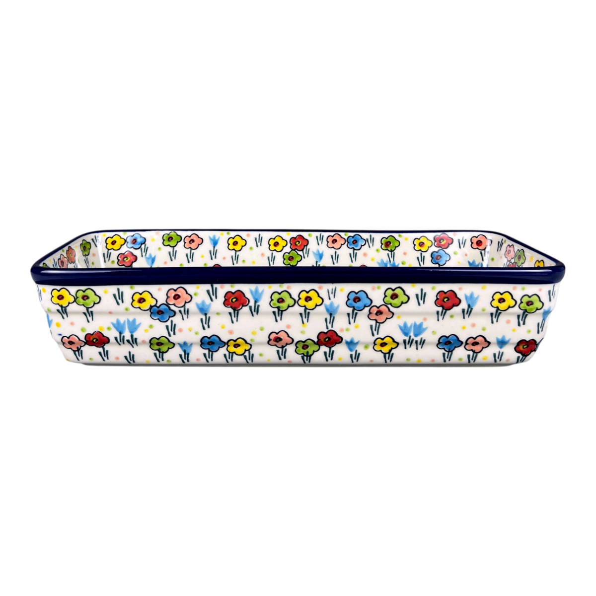 Baker, Bread, Extra Long, 12" x 4.75" in "Daisy Doodle" by Ceramika Artystyczna | A784-U4884