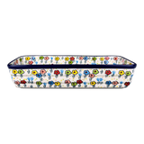 Baker, Bread, Extra Long, 12" x 4.75" in "Daisy Doodle" by Ceramika Artystyczna | A784-U4884