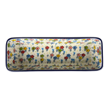 Baker, Bread, Extra Long, 12" x 4.75" in "Daisy Doodle" by Ceramika Artystyczna | A784-U4884