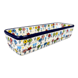 Baker, Bread, Extra Long, 12" x 4.75" in "Daisy Doodle" by Ceramika Artystyczna | A784-U4884