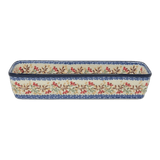 Baker, Bread, Extra Long, 12" x 4.75" in "Bullfinch Banquet" by Ceramika Artystyczna | A784-U4908