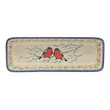 Baker, Bread, Extra Long, 12" x 4.75" in "Bullfinch Banquet" by Ceramika Artystyczna | A784-U4908