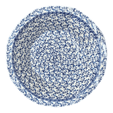 Fluted Bowl, 13.5" in "Blue Vines" by Ceramika Artystyczna | A801-1824X